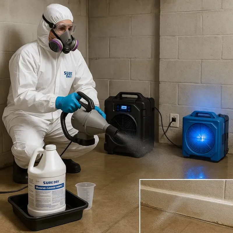 Sanitization and Odor Removal process in Martin County, FL
